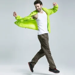 Women's Men's Waterproof Hiking Raincoat UPF 50+ UV Sun Protection Zip Up Hoodie Long Sleeve Fishing Running Jacket Windbreaker Summer Outdoor Windproof Sunscreen UV Resistant Jacket Top Climbing