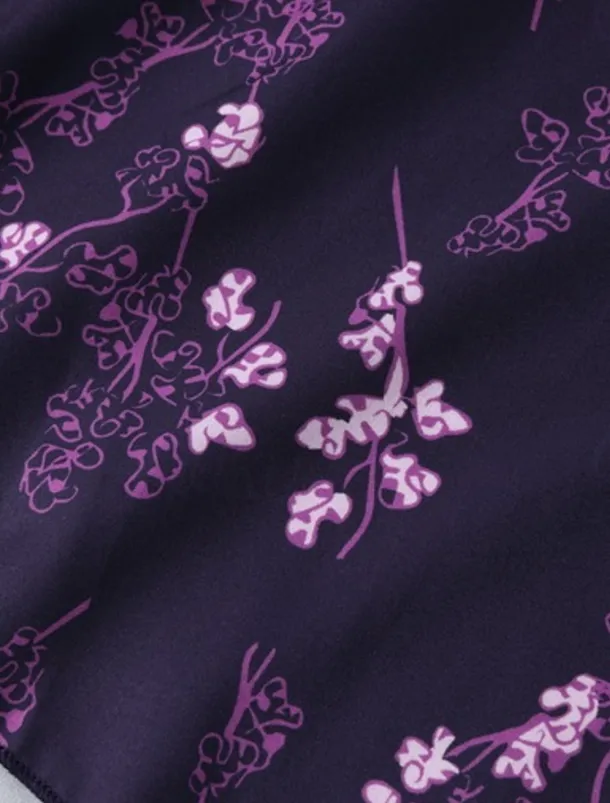 Women's Midi Dress Vintage Dress Boho Dress Western Dress Vintage Fashion Outdoor Vacation Daily Regular Fit Flower Sleeveless V Neck Purple Summer