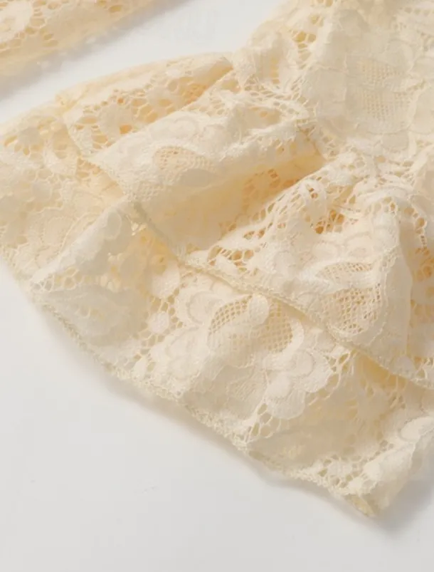 Women's Midi Dress Vintage Dress Vintage Fashion Outdoor Vacation Weekend Regular Fit Plain Long Sleeve V Neck Beige Summer