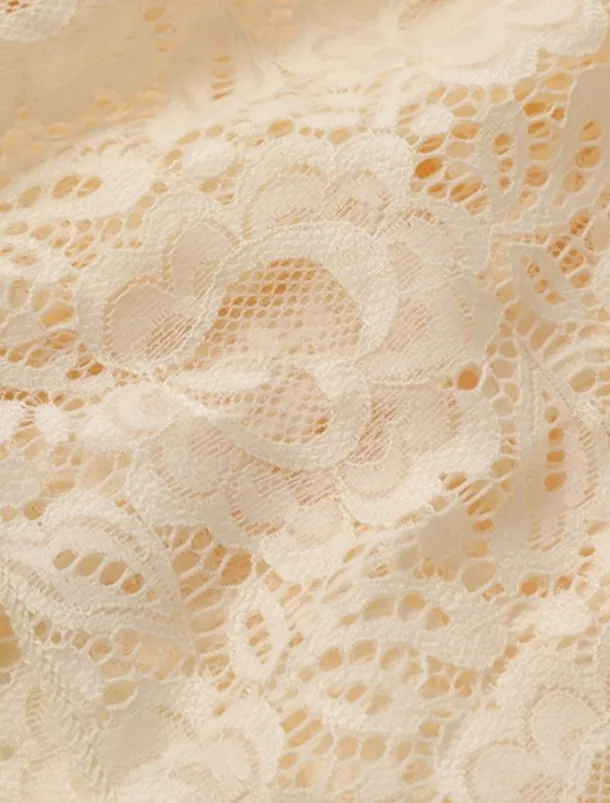 Women's Midi Dress Vintage Dress Vintage Fashion Outdoor Vacation Weekend Regular Fit Plain Long Sleeve V Neck Beige Summer