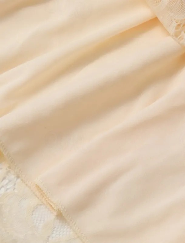 Women's Midi Dress Vintage Dress Vintage Fashion Outdoor Vacation Weekend Regular Fit Plain Long Sleeve V Neck Beige Summer