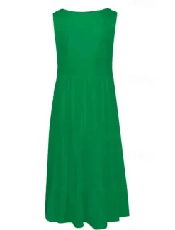 Women's Mini Dress Casual Dress Slip Dress Stylish Basic Casual Vacation Daily Regular Fit Plain Sleeveless V Neck Black White Yellow Pink Summer Spring