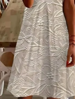 Women's Mini Dress Casual Dress Elegant Tropical Hawaiian Daily Regular Fit 3D Print Floral Short Sleeve Crew Neck Black White Pink Blue Summer