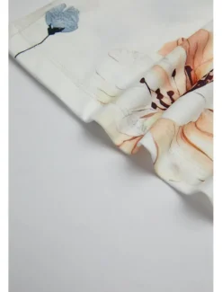 Women's Mini Dress Petite Dress T Shirt Dress Tee Dress Sundress Summer Dress Active Fashion Streetwear Outdoor Vacation Birthday Regular Fit Floral Short Sleeve V Neck Pink Blue Purple