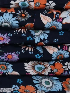 Women's Mini Dress Petite Dress Casual Dress Summer Dress Boho Dress Elegant Stylish Lantern Sleeve Vacation Daily Date Regular Fit Floral Short Sleeve Square Neck Black Pink Blue Summer