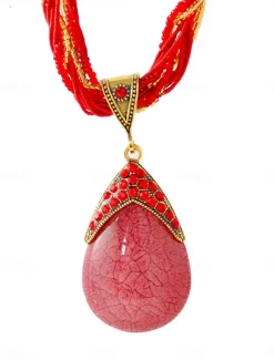 Women's necklace Archaistic Outdoor Geometry Necklaces