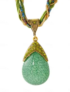 Women's necklace Archaistic Outdoor Geometry Necklaces