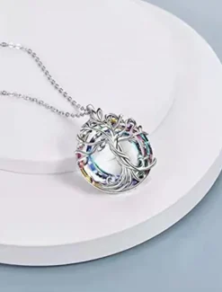 Women's necklace Chic & Modern Street Tree Necklaces / Gold / Silver / Fall / Winter / Spring