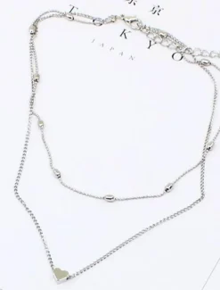 Women's necklace Chic & Modern Fashion Street / Multilayer Layered Heart Choker Necklaces/ Dailywear / Spring / Summer / Fall / Winter