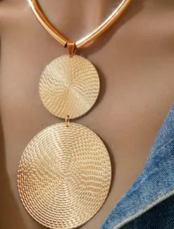 Women's necklace Elegant Street Geometry Necklaces