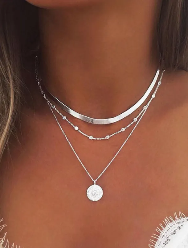 Women's necklace Fashion Outdoor Geometry Necklaces