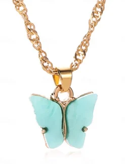 Women's necklace Fashion Outdoor Butterfly Necklaces