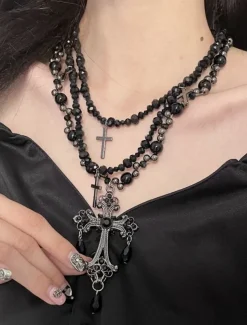 Women's necklace Punk & Gothic Street Geometry Necklaces