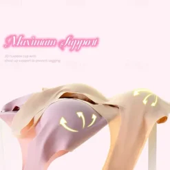 Women's No Steel Ring Bra Yoga Sports Sleep Plus Size Plain Stretchy Vest