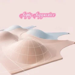 Women's No Steel Ring Bra Yoga Sports Sleep Plus Size Plain Stretchy Vest