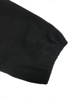 Women's Normal Jumpsuit Elegant Solid Color Long Sleeve Crew Neck Lace up High Waist Work Street Regular Fit Black Apricot Fall