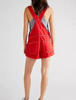 Women's Normal Jumpsuit Streetwear Solid Color Sleeveless Square Neck Pocket Street Daily Regular Fit Black White Red Summer