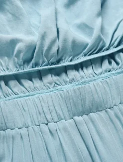 Women's Normal Jumpsuit Streetwear Solid Color Sleeveless Strapless Lace up Backless Street Daily Regular Fit White Green Apricot Summer