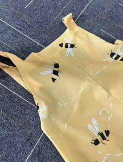 Women's Normal Overall Active Floral Sleeveless Round Neck Pocket Print Vacation Daily Regular Fit Yellow Pink Red Summer