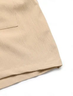 Women's Normal Romper Active Solid Color Sleeveless V Neck Pocket High Waist Vacation Daily Regular Fit Khaki Summer