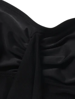 Women's Normal Swimwear Tankini 2 Piece Swimsuit 2 Piece Modest Swimwear Bandeau Strapless Vacation Beach Wear Solid Color Strap Sleeveless Bathing Suits