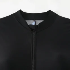 Women's One Piece Swimsuit Swimwear Swimwear Black Breathable Quick Dry Lightweight Long Sleeve - Swimming Surfing Beach Summer Spring