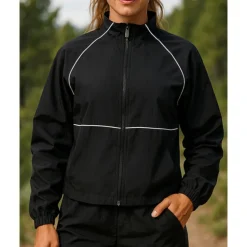 Women's Outdoor Jacket waterproof jacket Outdoor Sun Protection Breathable Quick Dry Lightweight Hiking Outfits Hiking Clothes Spring Winter Jacket Tennis Golf Running Solid Color Black Blue Green