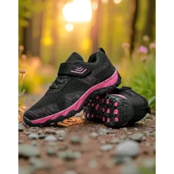 Women's Outdoor Sports Hiking Shoes, Breathable Flyknit Material and Lightweight, Ideal for Hiking, Camping and Outdoor Activities