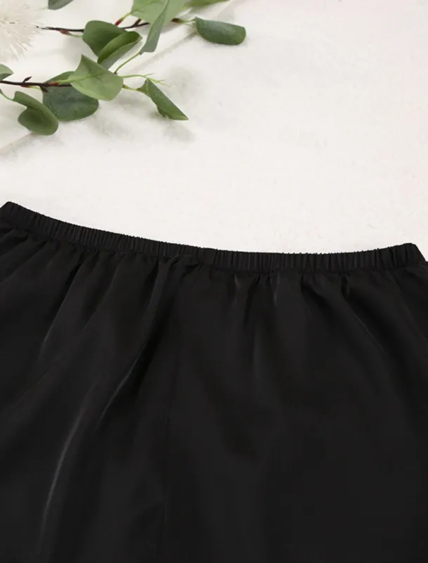 Women's Pajama Set Casual Comfort Pure Color Button Up Elastic Waist Shirt Pant Home Daily Long Sleeve Shirt Collar Black Green Summer Spring Fall Regular Fit