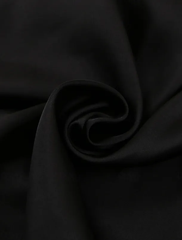 Women's Pajama Set Casual Comfort Pure Color Button Up Elastic Waist Shirt Pant Home Daily Long Sleeve Shirt Collar Black Green Summer Spring Fall Regular Fit