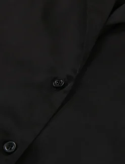 Women's Pajama Set Casual Comfort Pure Color Button Up Elastic Waist Shirt Pant Home Daily Long Sleeve Shirt Collar Black Green Summer Spring Fall Regular Fit