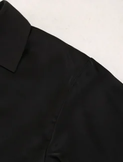 Women's Pajama Set Casual Comfort Pure Color Button Up Elastic Waist Shirt Pant Home Daily Long Sleeve Shirt Collar Black Green Summer Spring Fall Regular Fit