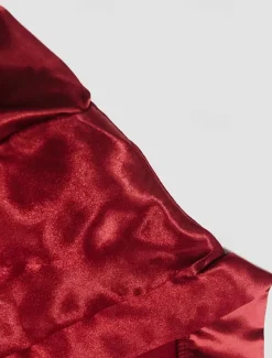 Women's Pajamas Sets 4 Pieces Pure Color Simple Casual Soft Home Daily Bed Satin Breathable V Wire Long Sleeve Shorts Summer Spring Home Outfits