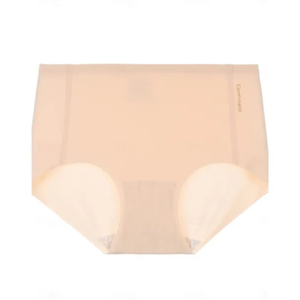 Women's Panties Pure Color Simple Daily Bed Ice Silk Breathable Summer Spring Home Outfits