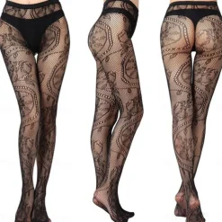 Women's Panty Hose Party Holiday Retro Sexy Lolita Elastic 1 Pair