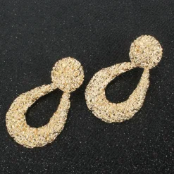 Women's Pearl Hoop Earrings Classic Drop Love Vintage Classic Earrings Jewelry Silver / Gold For Party Wedding 1 Pair