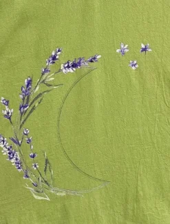 Women's Plus Size Linen-Inspired Shirts Button Up T Shirt Graphic Casual Short Sleeve Round Neck Regular Tops Daily Print Green Spring All Seasons