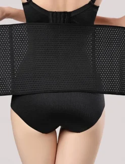 Women's Plus Size Shapewear Waist Trainer Body Shaper Pure Color Sport Simple Casual Home Daily Going out Breathable Summer Spring Home Outfits