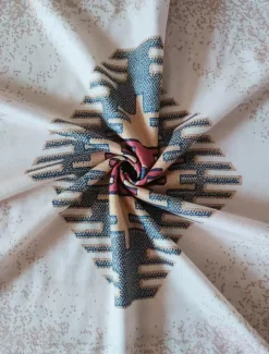 Women's Plus Size T Shirt V Neck Long Sleeve Tunic Graphic Geometric Vintage Basic Ethnic Long Tops Daily Weekend Print Blue Khaki Fall & Winter