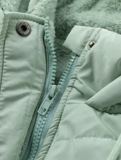 Women's Puffer Jacket Winter Windproof Jacket Winter Coat Comfortable Street Casual Daily Zipper Pocket Hoodie Casual Street Style Plain Regular Fit Outerwear Long Sleeve Winter Fall Green