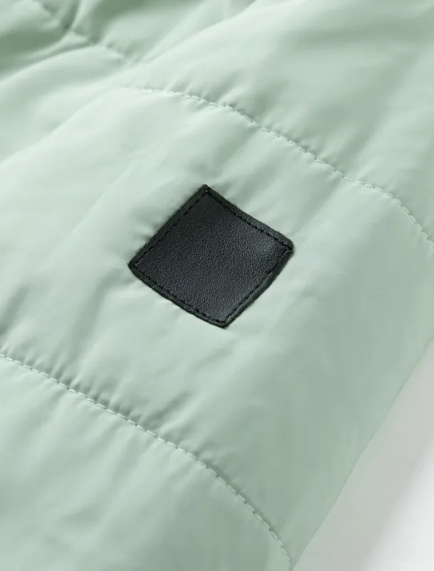 Women's Puffer Jacket Winter Windproof Jacket Winter Coat Comfortable Street Casual Daily Zipper Pocket Hoodie Casual Street Style Plain Regular Fit Outerwear Long Sleeve Winter Fall Green