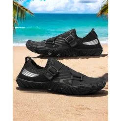 Women's Quick-Dry Wide Fit Water Shoes – Lightweight Barefoot Aqua Socks with Anti-Slip Sole, Breathable & Flexible for Beach, Swimming, Surfing & Water Sports