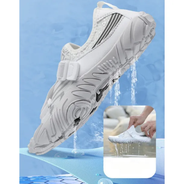 Women's Quick-Dry Wide Fit Water Shoes – Lightweight Barefoot Aqua Socks with Anti-Slip Sole, Breathable & Flexible for Beach, Swimming, Surfing & Water Sports