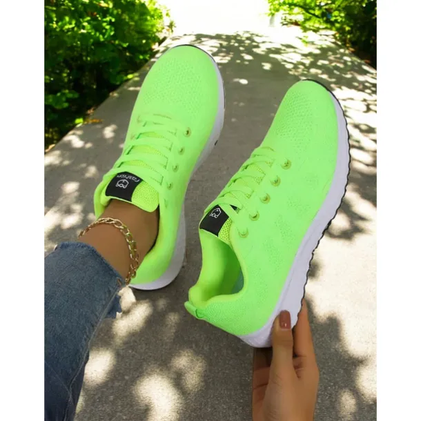 Women's Rainbow Gradient Running Shoes, Lightweight Breathable Sneakers for Sports, Jogging and Outdoor Activities