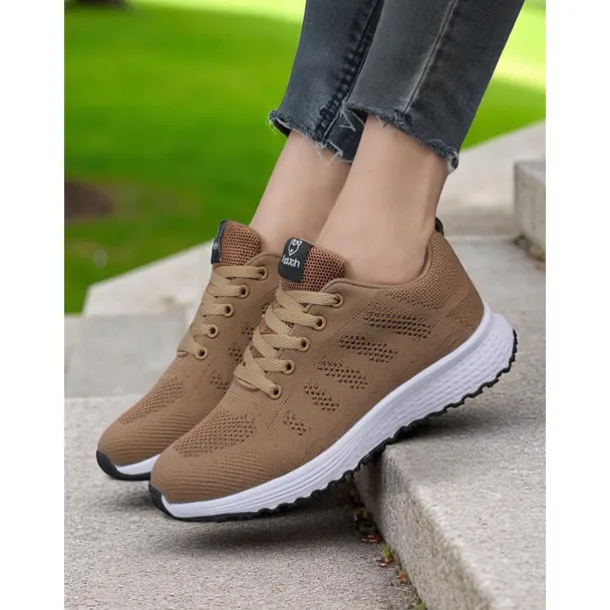 Women's Rainbow Gradient Running Shoes, Lightweight Breathable Sneakers for Sports, Jogging and Outdoor Activities