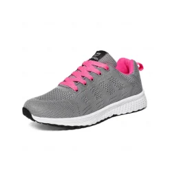Women's Rainbow Gradient Running Shoes, Lightweight Breathable Sneakers for Sports, Jogging and Outdoor Activities