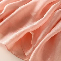 Women's Rectangle Scarf Street Daily Date Blue Pink Scarf Pure Color