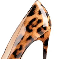 Women's Red Patent Leather High Heel Shoes - Pointed-Toe Stiletto Pumps for Prom, Parties, Weddings, and Formal Events