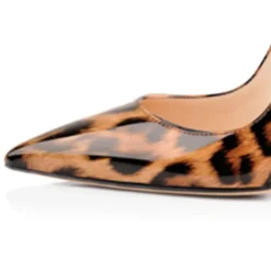 Women's Red Patent Leather High Heel Shoes - Pointed-Toe Stiletto Pumps for Prom, Parties, Weddings, and Formal Events