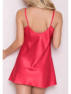 Women's Robes Gown Nightgown Sleepwear Patchwork Fashion Simple Hot Home Daily Bed Lace Breathable Straps Sleeveless Backless Summer Spring Home Outfits